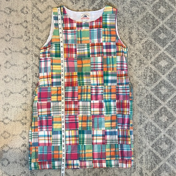 KIEL JAMES PATRICK | Indian Madras Patchwork Shift Dress - Picture 4 of 10